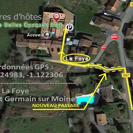 Les Belles Epoques B&B - Proche Puy Du Fou Saint-Germain-sur-Moine Buitenkant foto